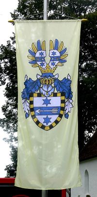 Fahne mit Wappen